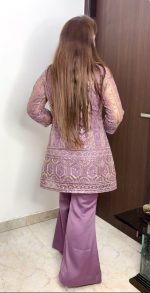 LAVENDER FESTIVAL SPECIAL LUNCHING NEW DESIGNER FANCY 4 PCS SET - Image 3