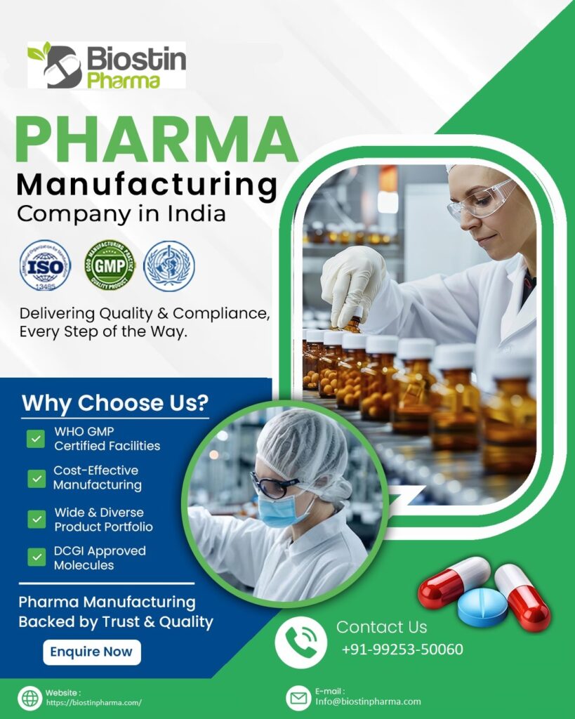Biostin pharma mobile banner